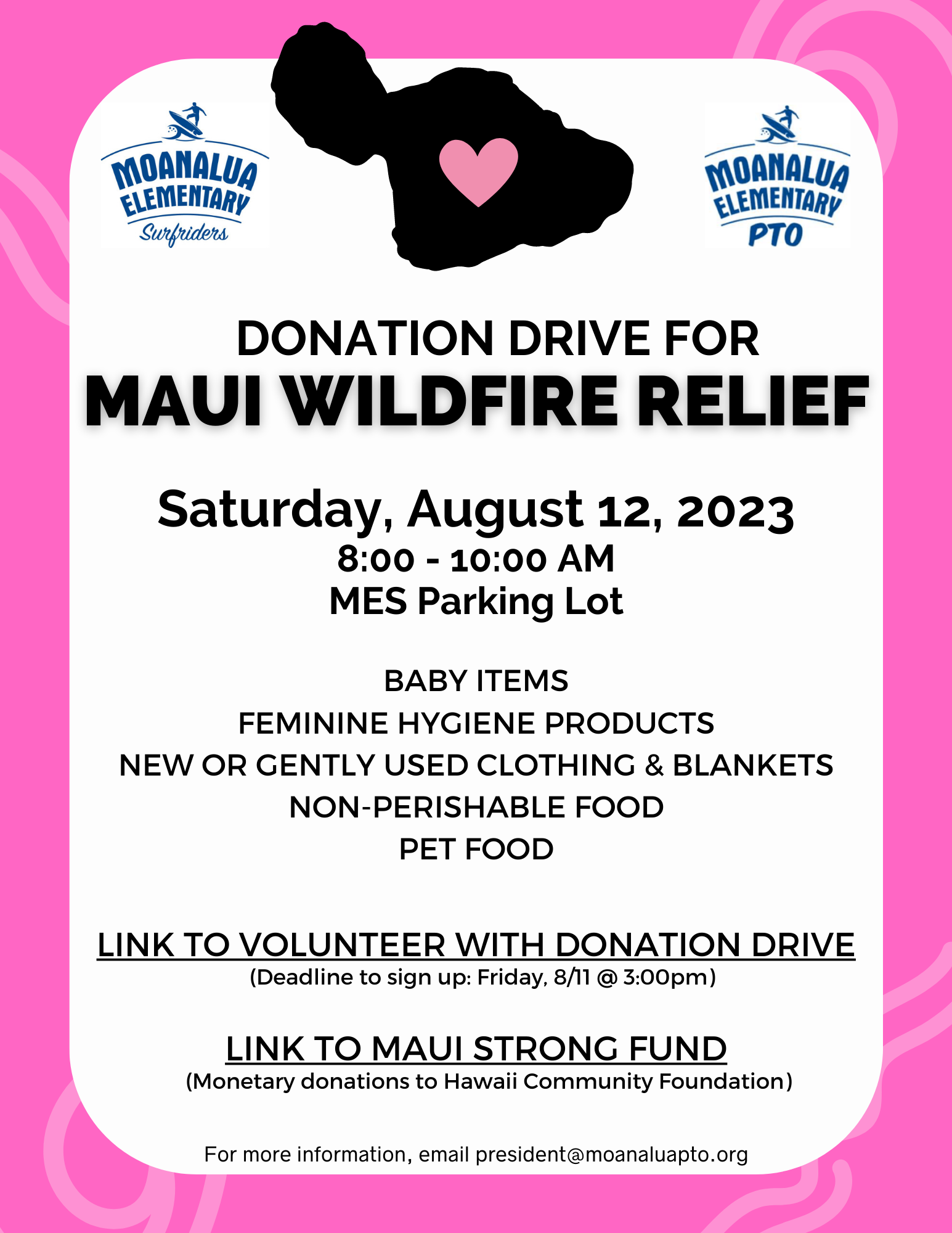 1 Moanalua Elementary School PTO